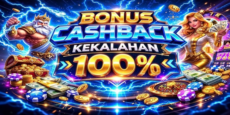 GARANSI CASHBACK HARIAN SLOT GAMES 100%